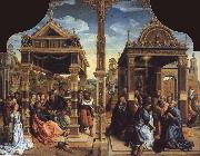 Bernaert Van Orley Altar to SS Thomas and Matthias oil on canvas